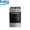 Beko FSGT53110GX: 50cm, 3 gas + 1 hotplate | gas oven & electric grill