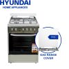 Hyundai 60 x 60 Gas Range (3 Burners + 1 Hot Plate)