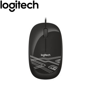 Logitech Wired Mouse M105 – Black