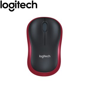 Logitech Wireless Mouse M185 – Red