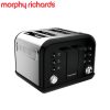 Morphy Richards Accents 4 Slice Toaster – Black