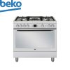 Beko Freestanding Cooker (90cm, 4 Gas + 1 Wok | Electric Oven & Grill)